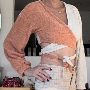 Le Lis Wrap Sweater